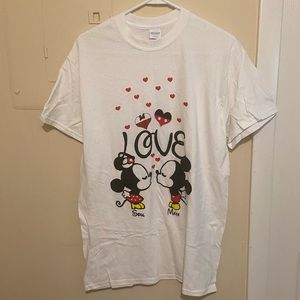 Mickey & Minnie Soul Mate T-Shirt NWOT
